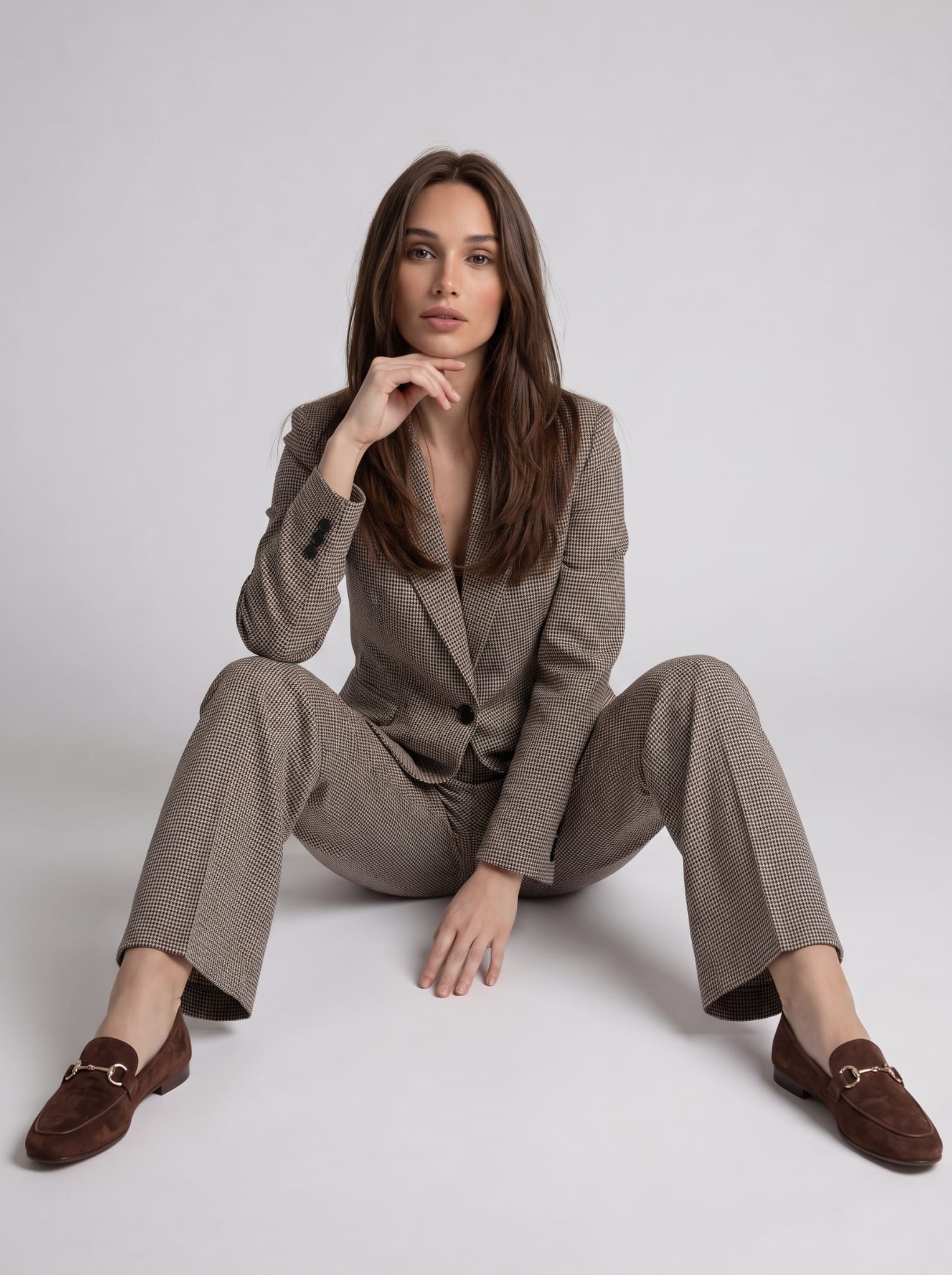Tailleur Elowen - Micro Quadro Tailleur donna