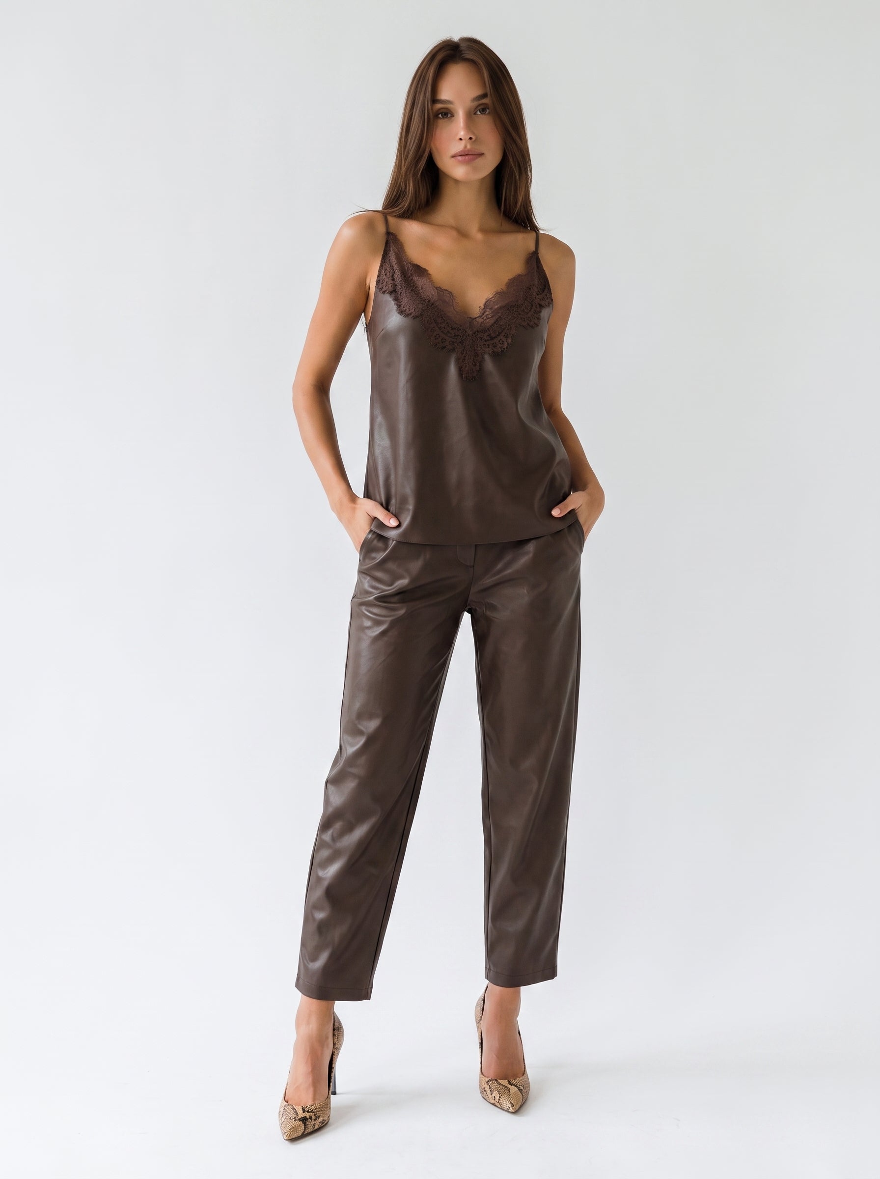 Coordinato Sigrid - Marrone Coordinato donna