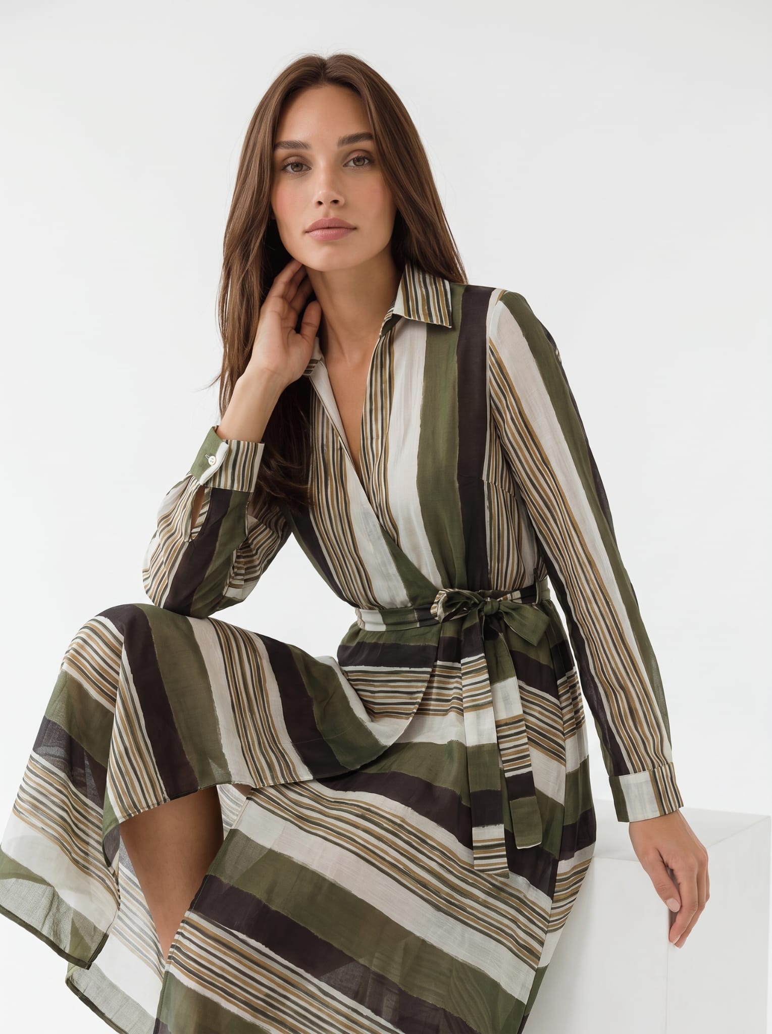 Abito Isadora - Verde militare Abito donna