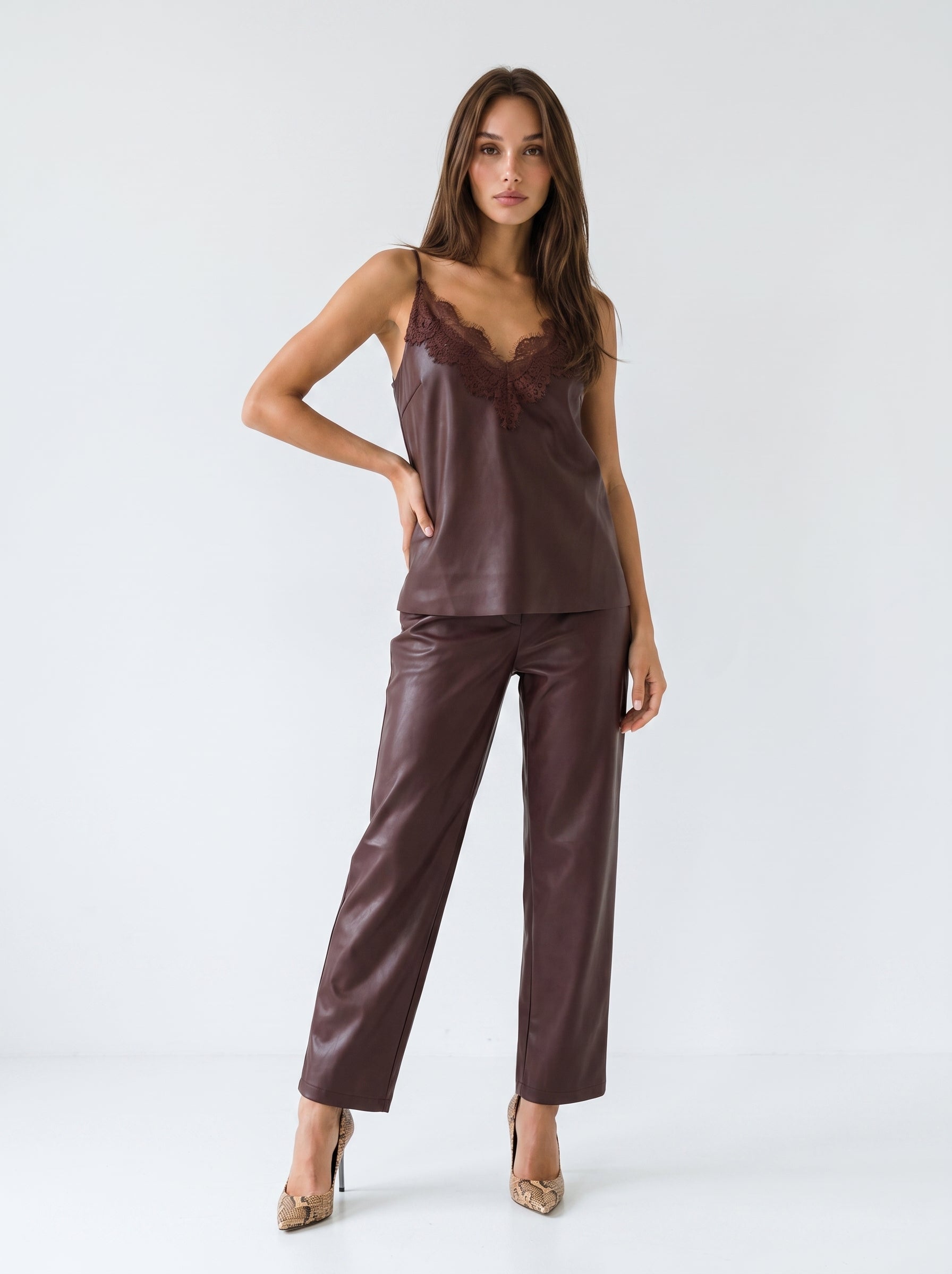Coordinato Sigrid - Borgogna Coordinato donna