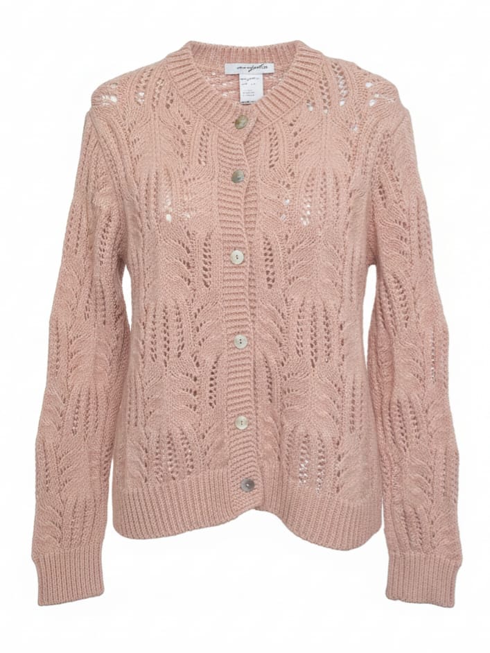 Lucrezia – Cardigan morbido for every day Rosa donna