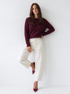 Pullover Sidonie – Bordeaux Maglia donna