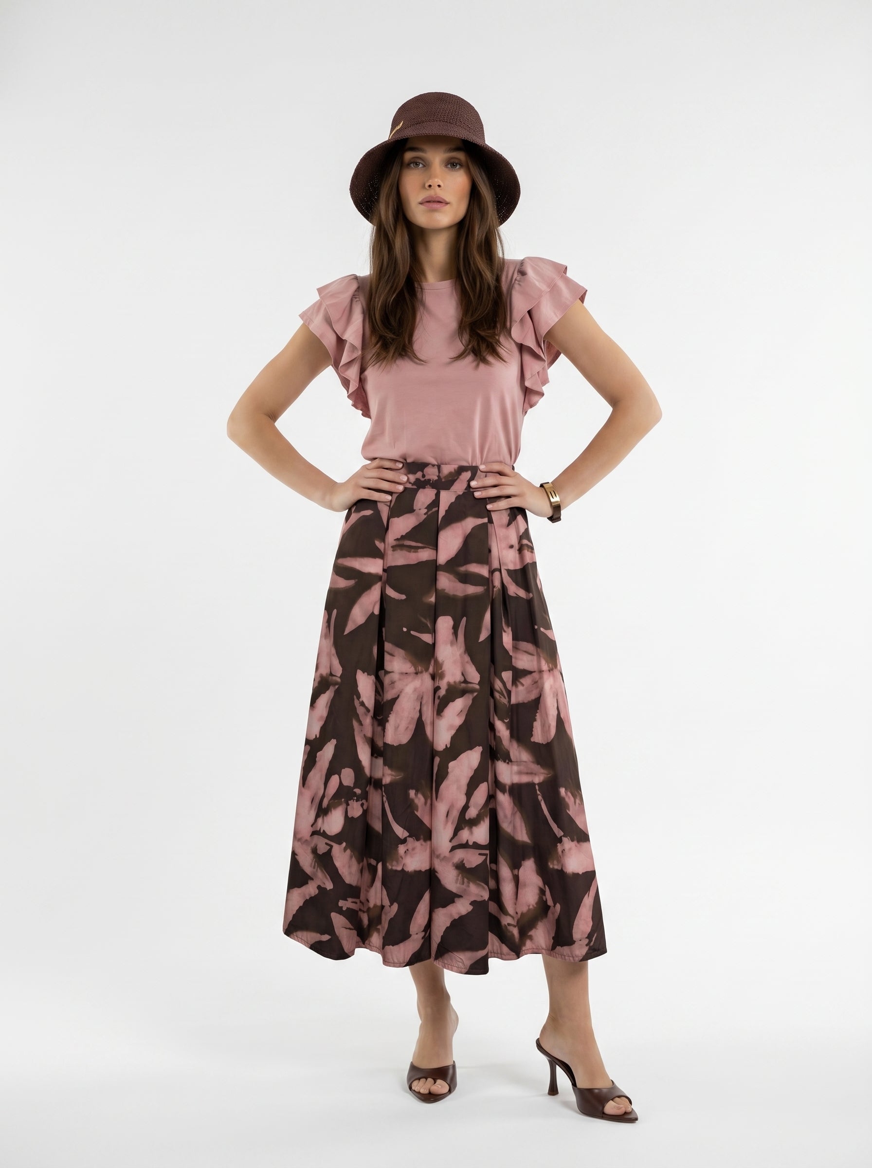 T-shirt Lumea - Rosa cipria donna