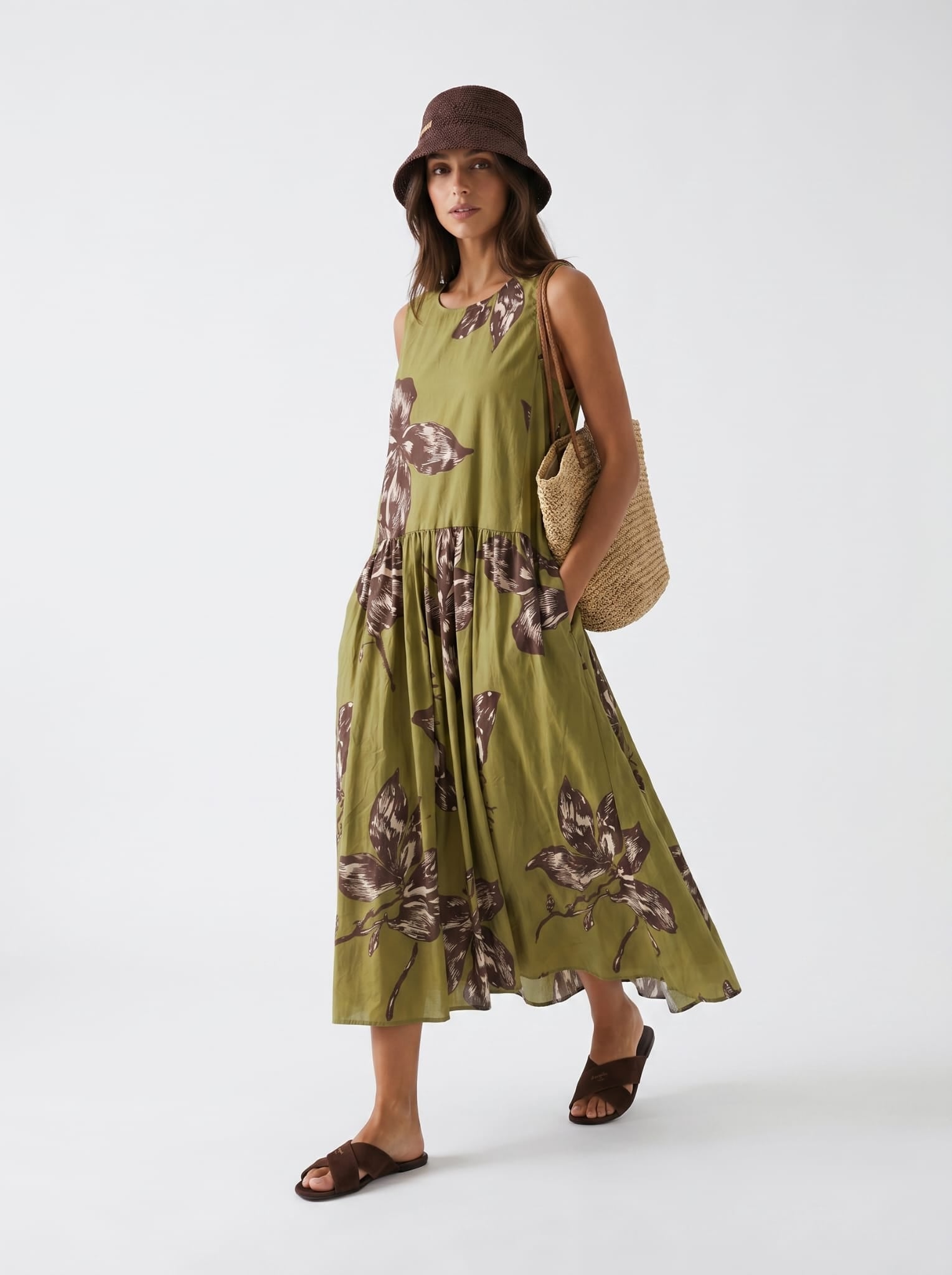 Abito Rosy - Verde donna