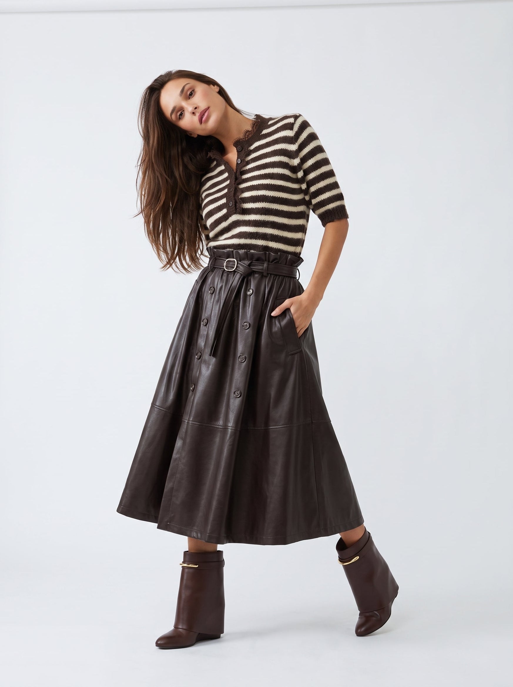 Pull Brina - Marrone Maglia donna