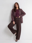 Pantalone Aurore – Marrone Pantalone donna