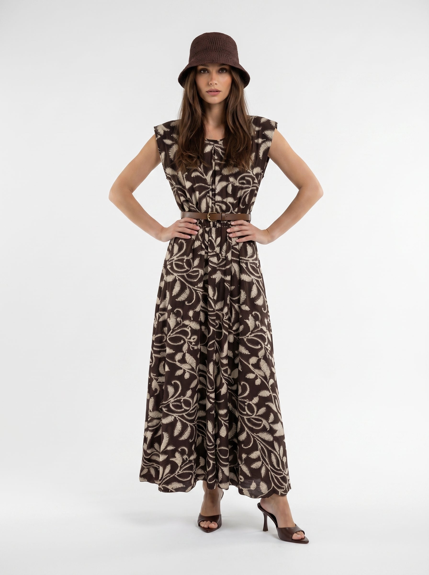 Abito Sandy - Marrone donna