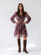 Abito Elara - Bordeaux Abito donna