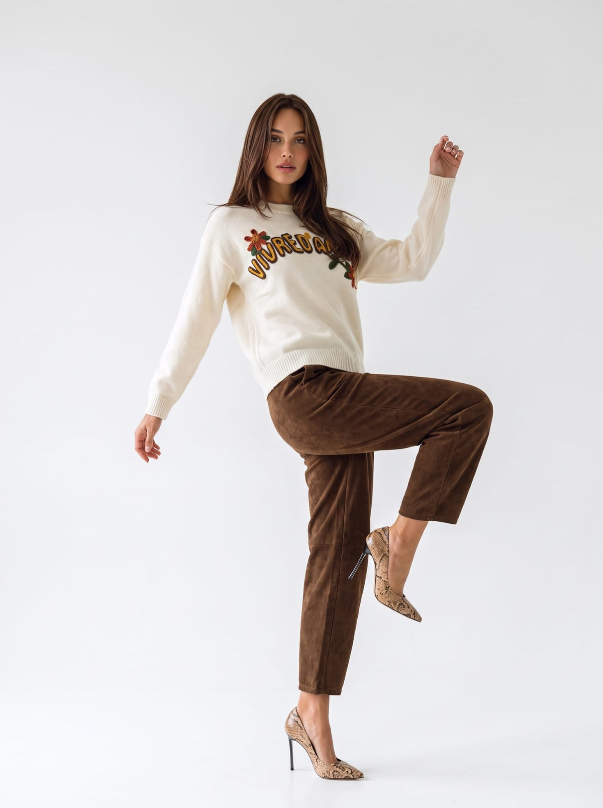 Pullover Vivre - Panna Maglia donna