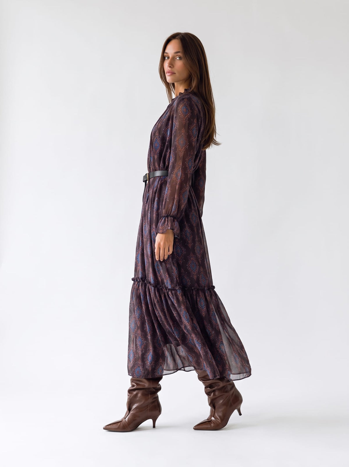Abito Zelmira – Prugna Multicolor Abito donna