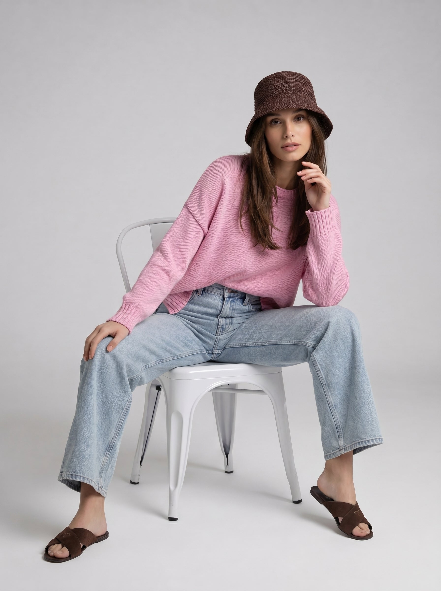 Maglia Nadia – Rosa baby donna