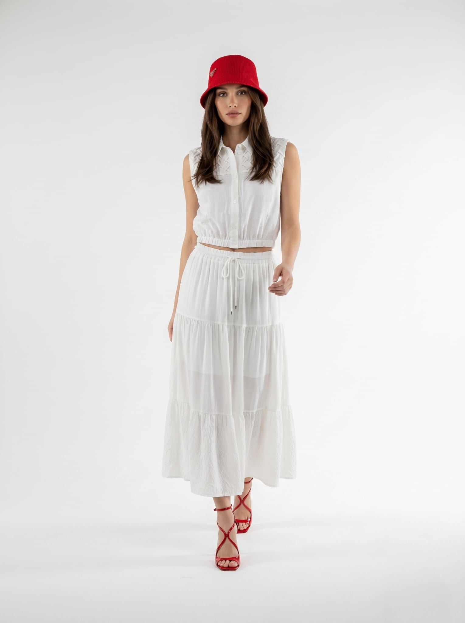 Coordinato Selene - Bianco donna