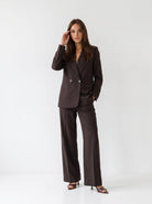 Tailleur Giselle - Marrone Tailleur donna