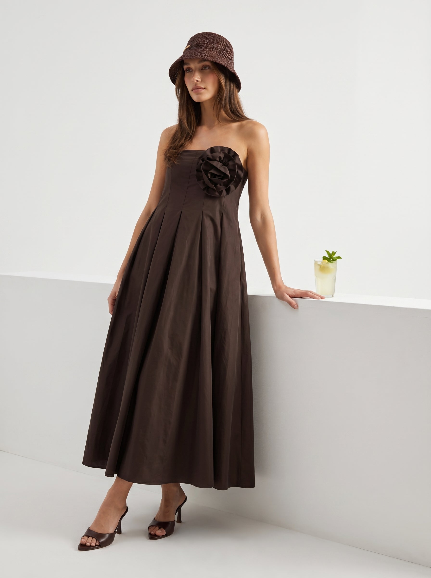 Abito Sandy - Marrone donna