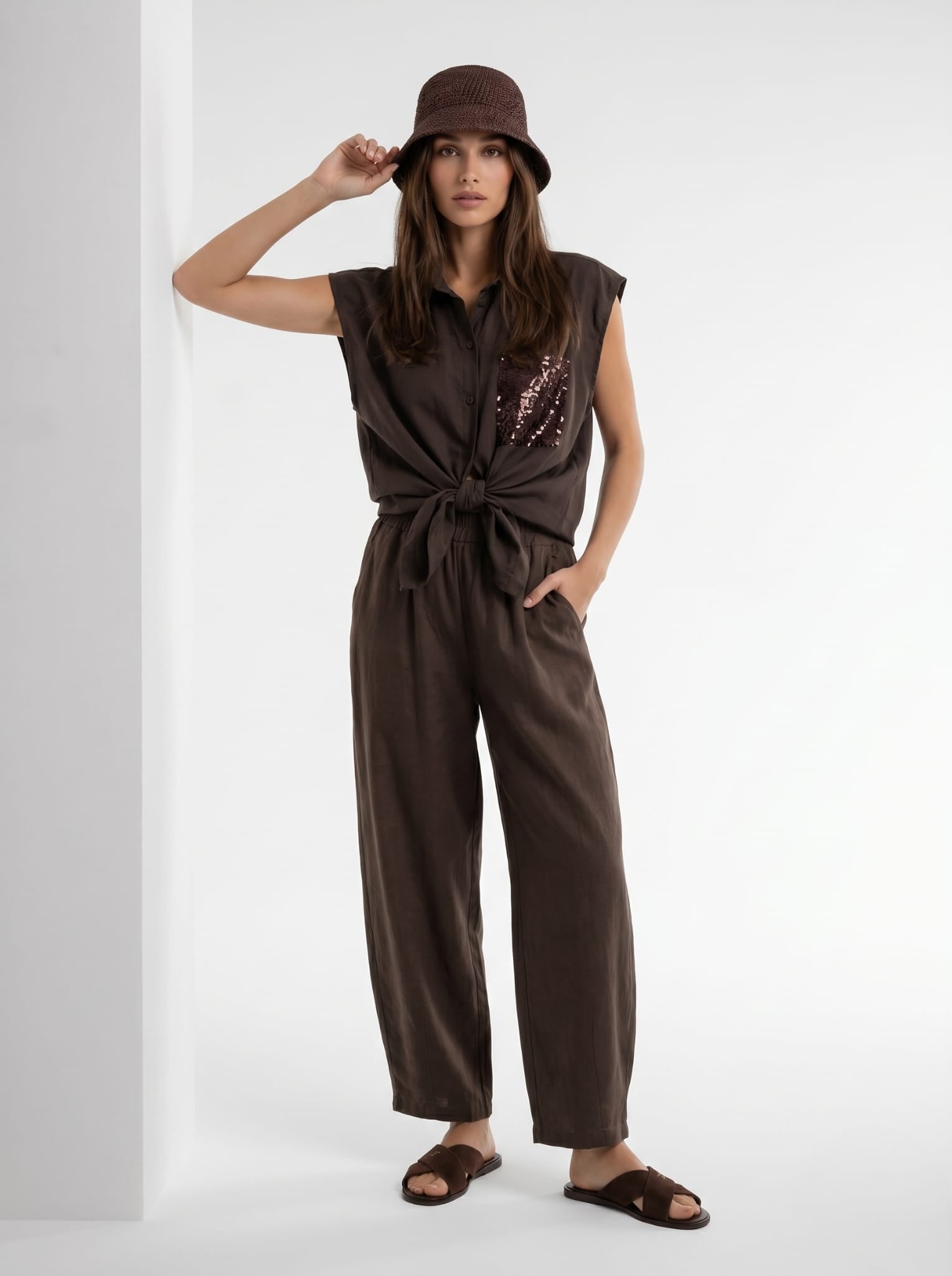 Coordinato Penelope - Marrone donna