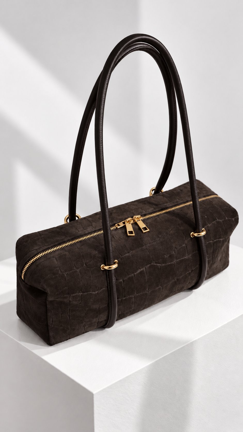 Bauletto Penelope - Testa di moro Borsa donna