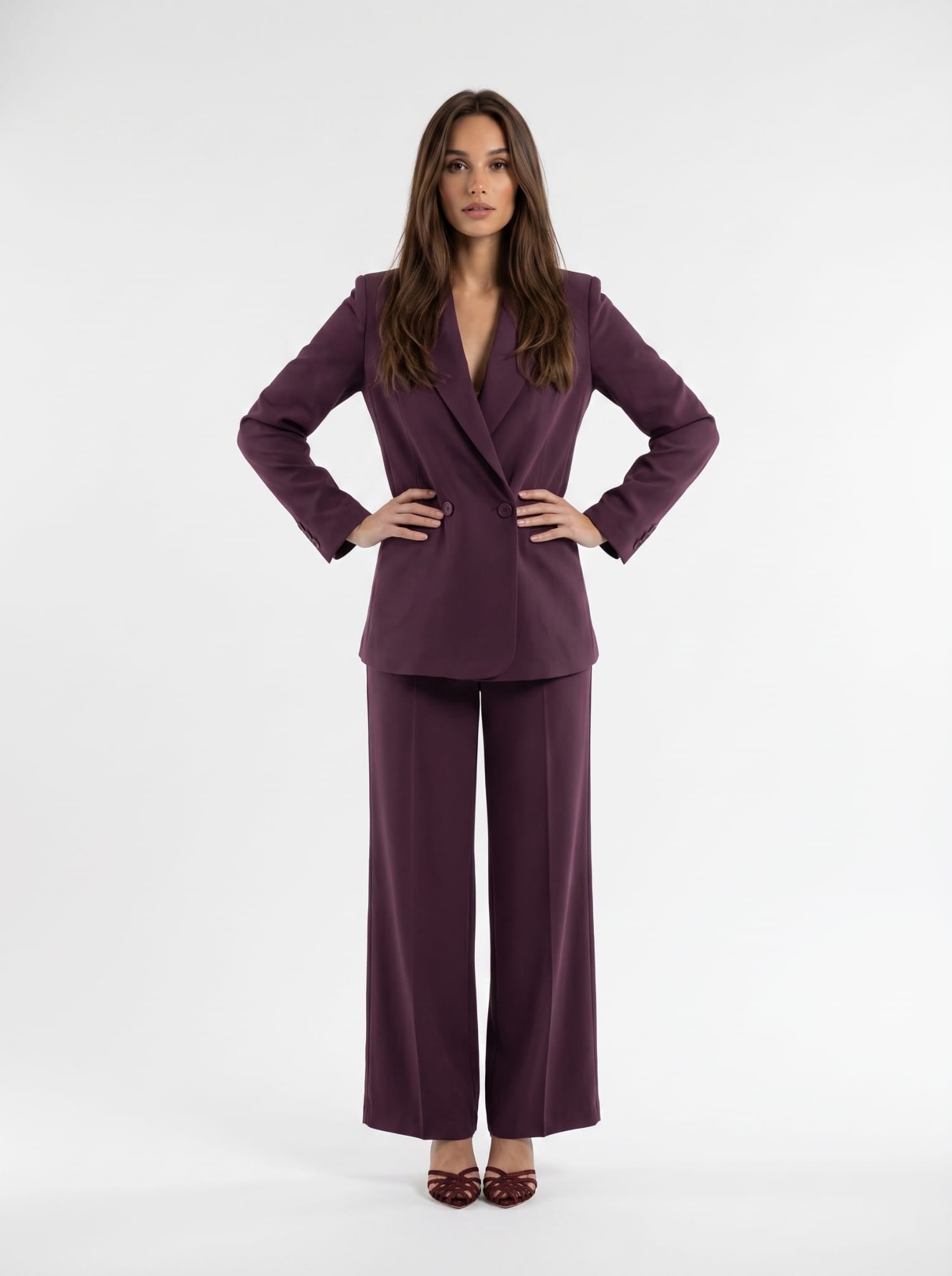 Tailleur Giselle - Bordeaux Tailleur donna