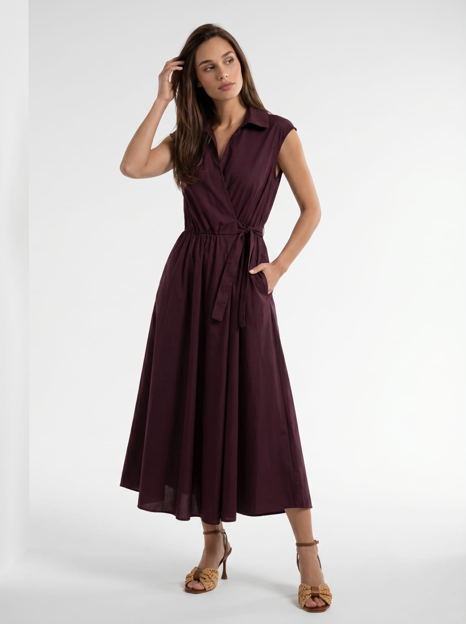 Abito Kyoto - Bordeaux donna