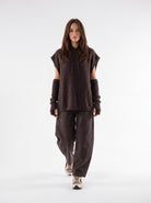 Maxi Pull Orielle – Marrone Maglia donna