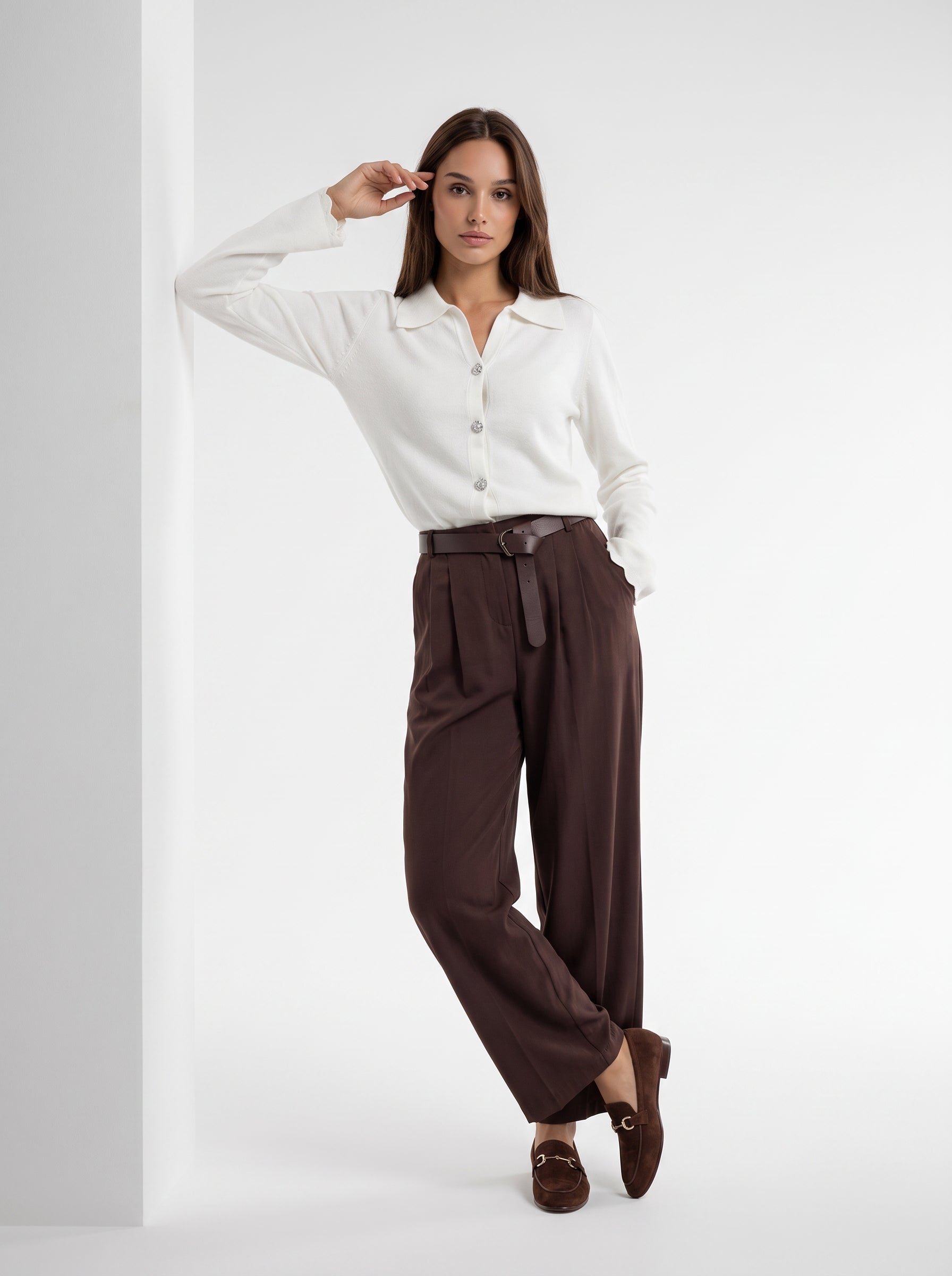 Cardigan Elodie - Panna Cardigan donna