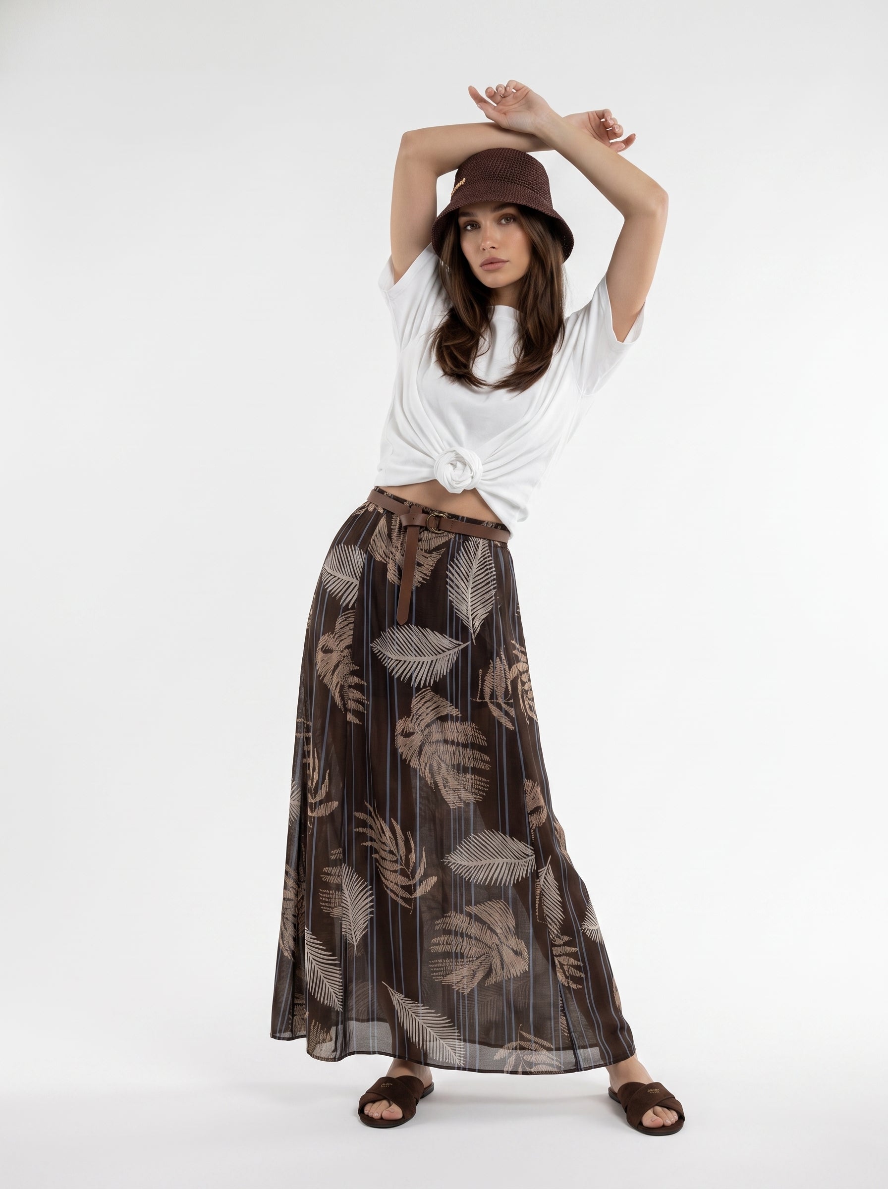 T-Shirt Brooklyn - Bianco donna