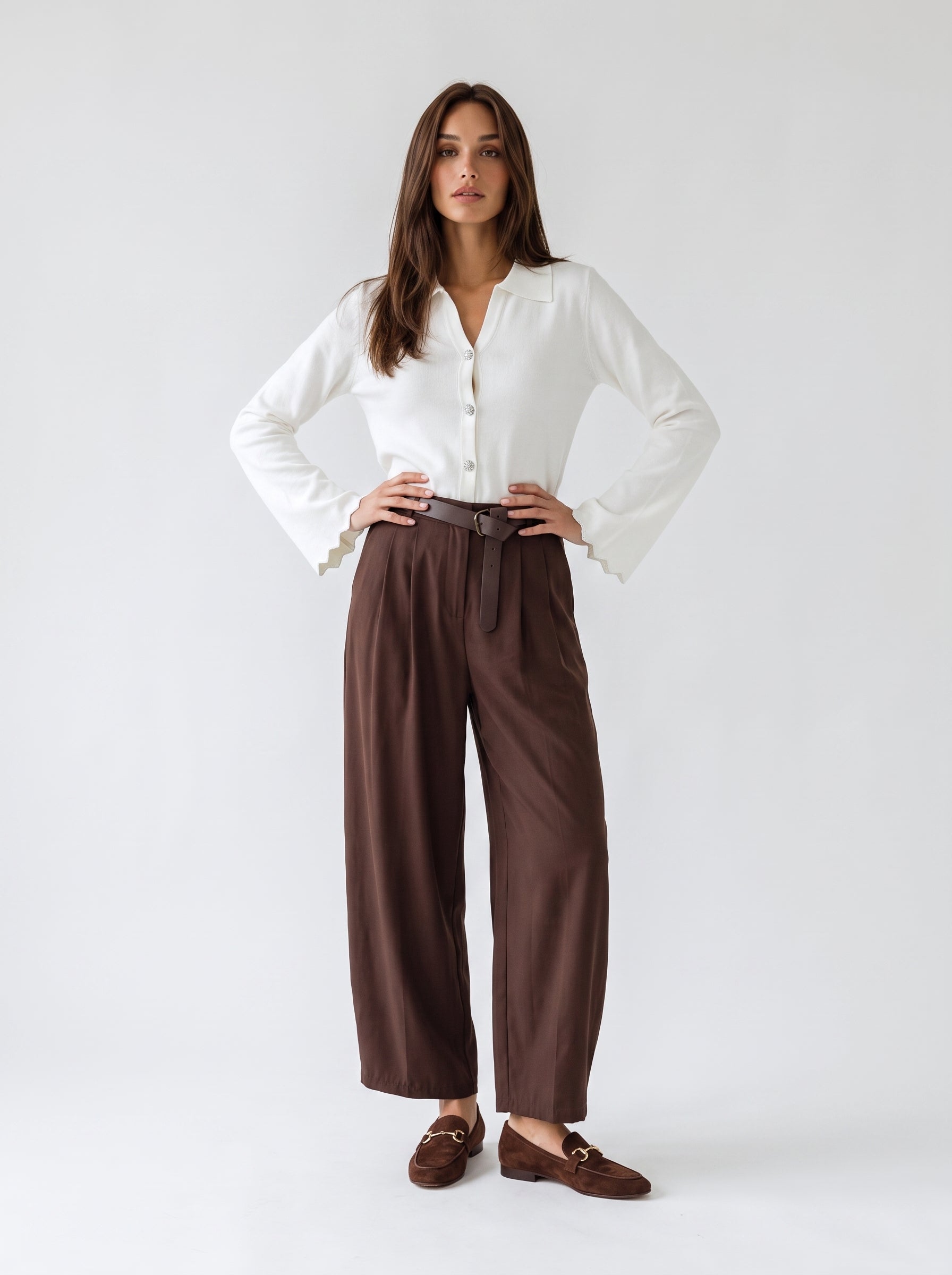 Cardigan Elodie - Panna Cardigan donna