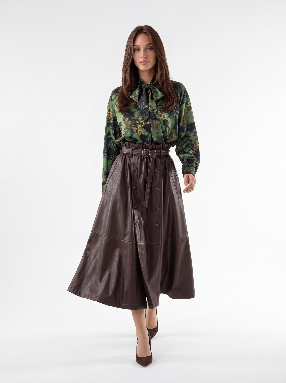 Camicia Théa – Verde Camicia donna