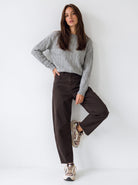 Pullover Sidonie – Grigio medio Maglia donna