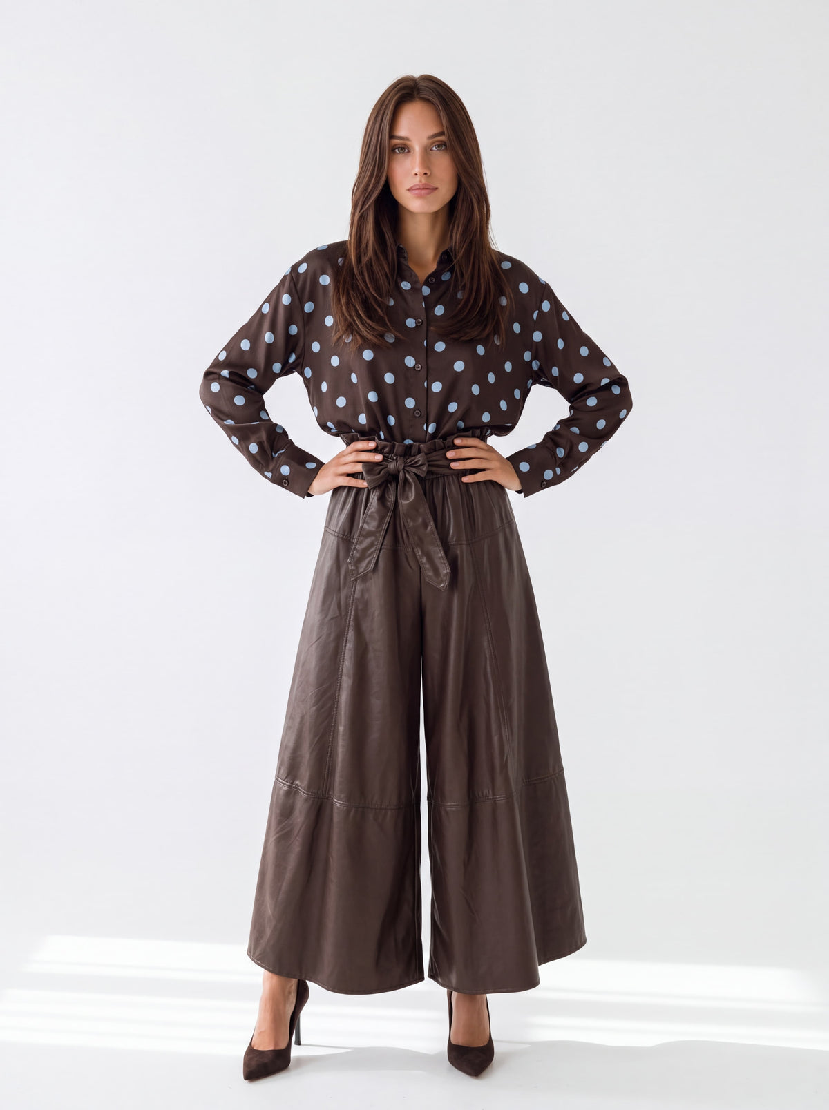 Camicia Eulalie – Marrone Camicia donna