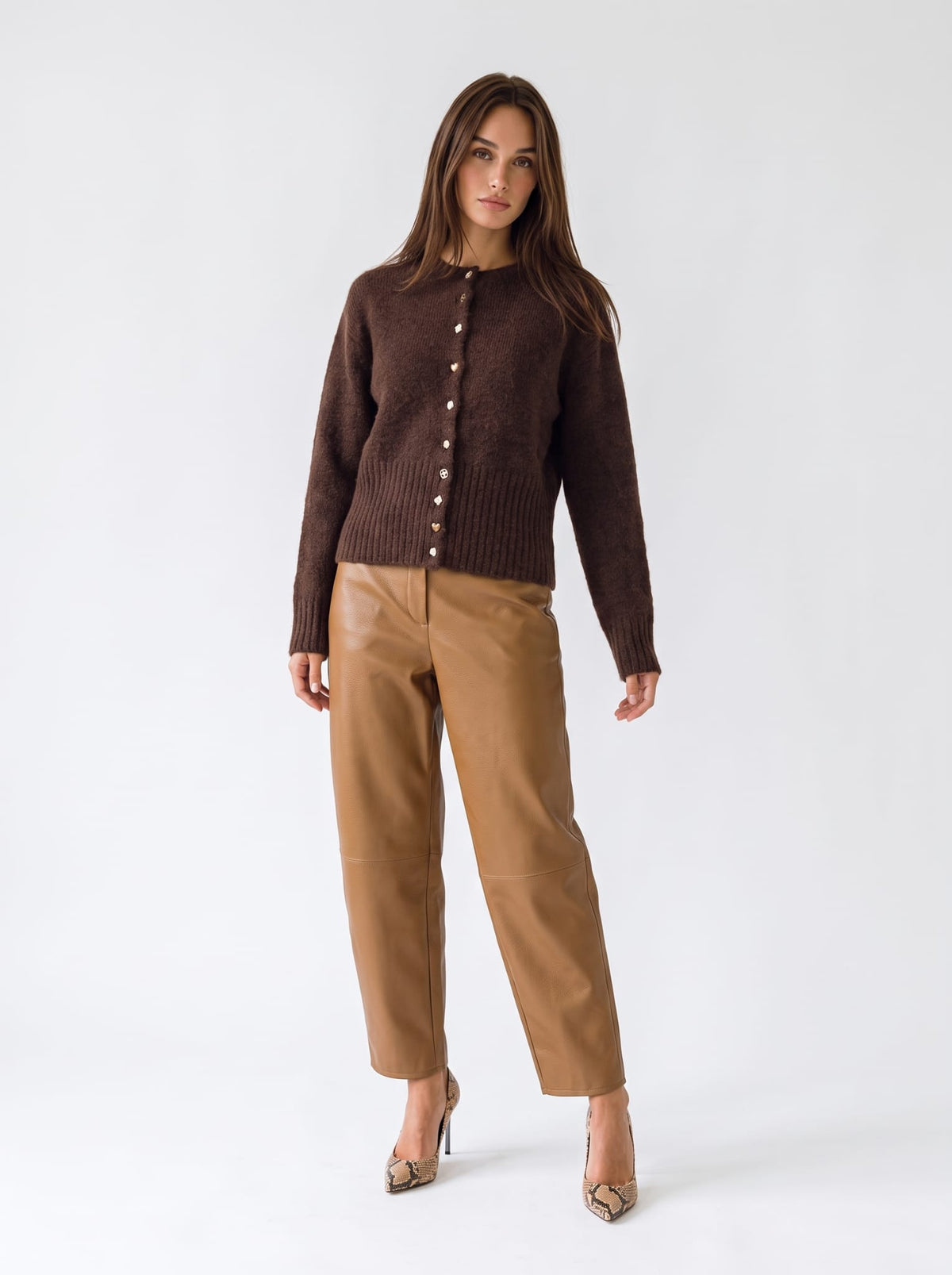 Pantalone Velka - Cognac Pantalone donna