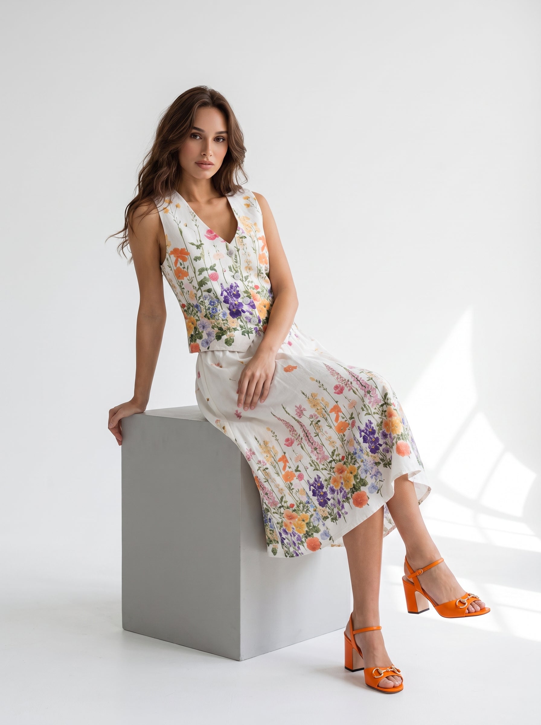 Coordinato Elva – Giardino Fiorito donna
