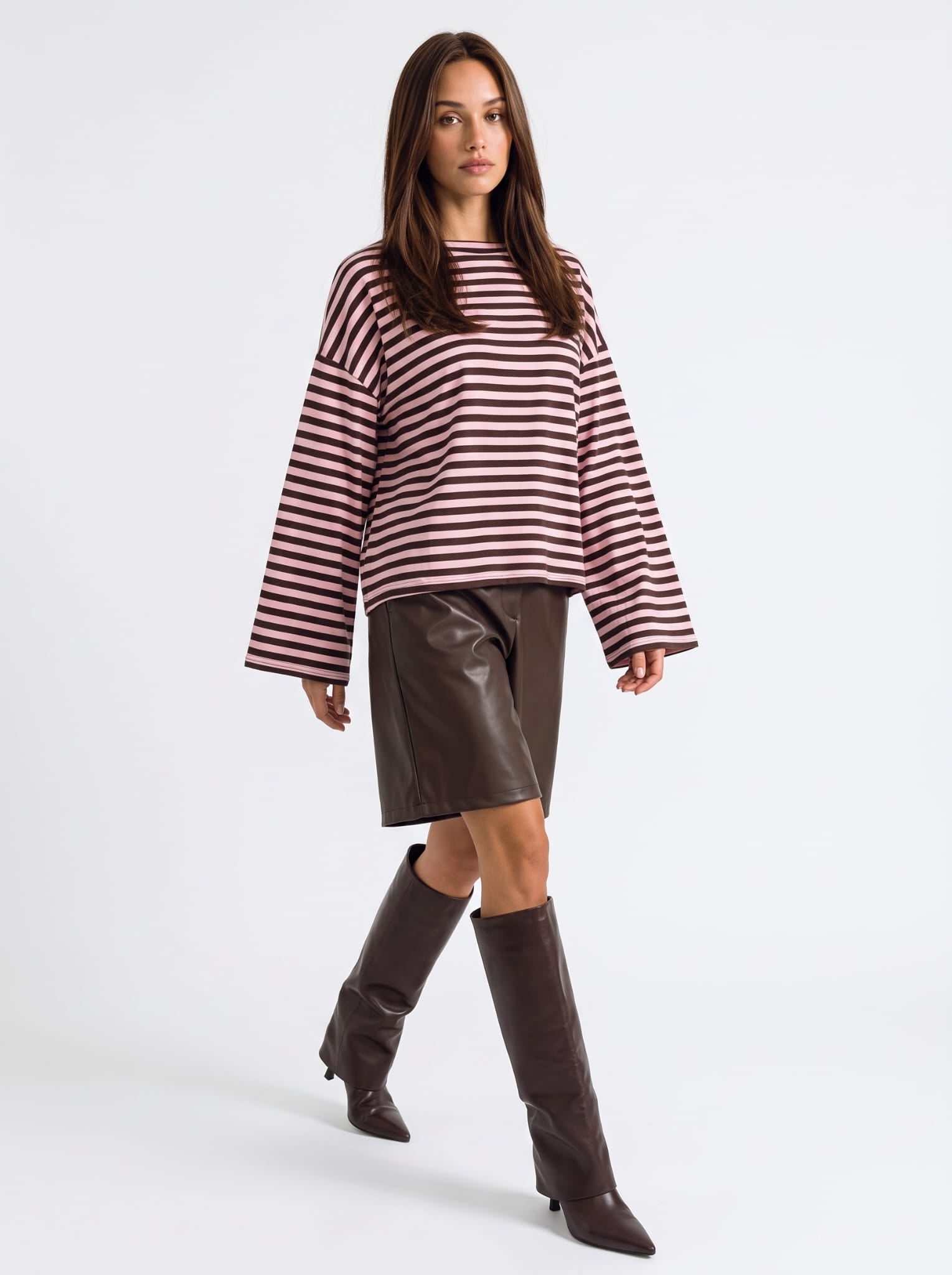 Bermuda Aline – Testa di Moro Pantalone donna