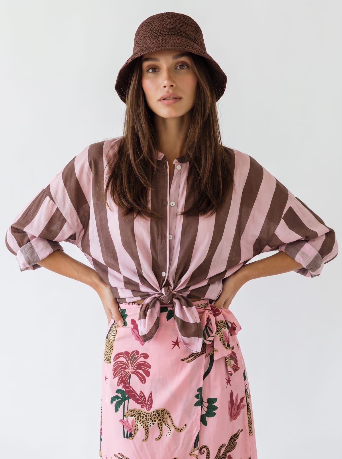 Camicia Naima - Rosa donna