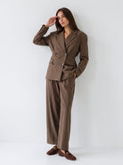 Tailleur Cassia - Cacao Tailleur donna