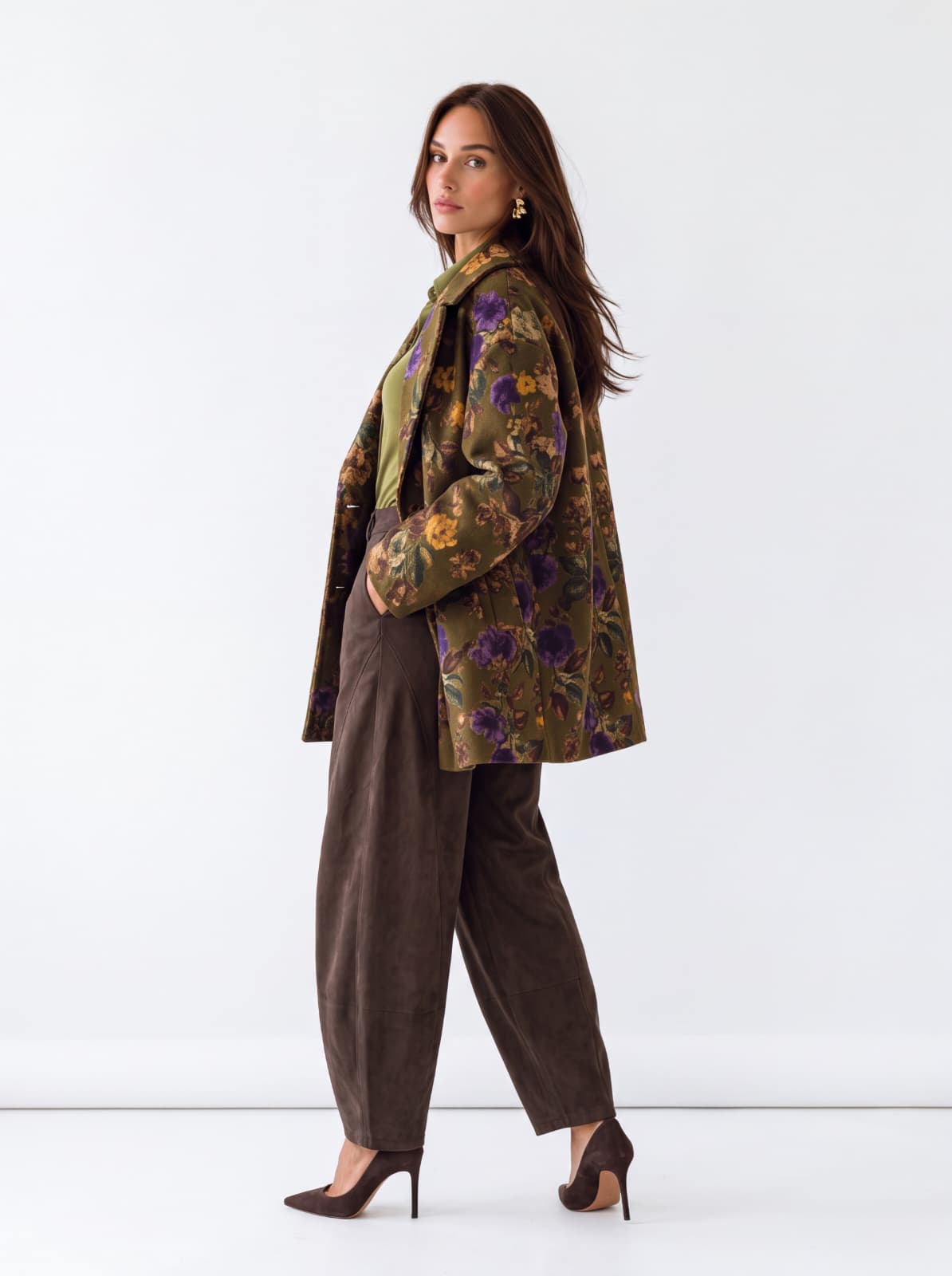 Cappotto Maïwenn – Verde Oliva Capispalla donna