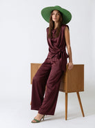 Coordinato Nerissa - Bordeaux donna