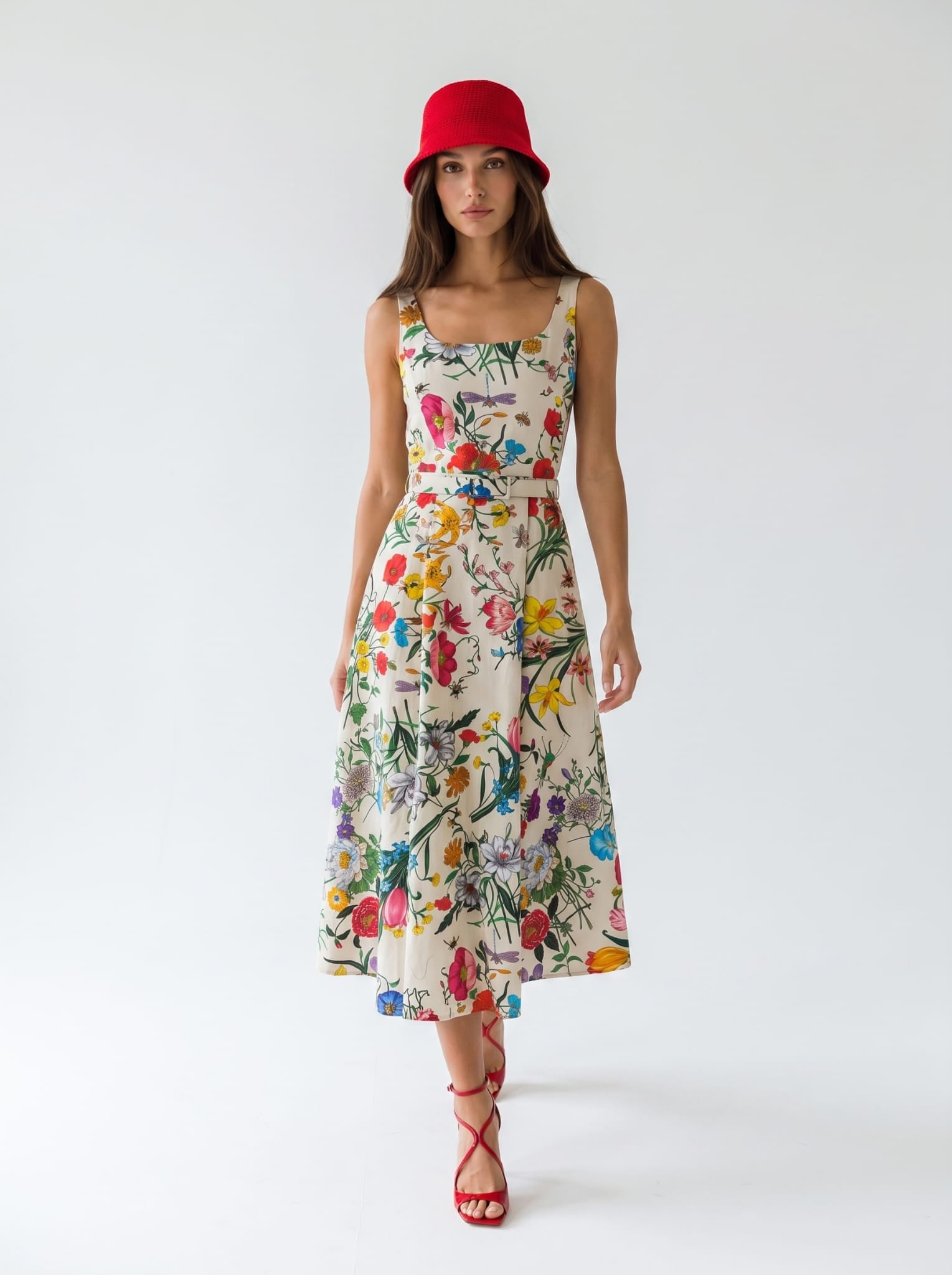 Abito Sakura - Fiori di campo donna