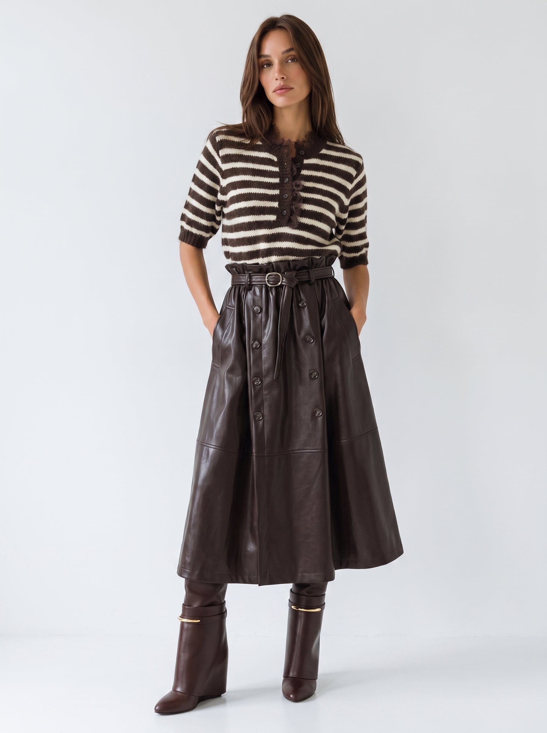 Pull Brina - Marrone Maglia donna